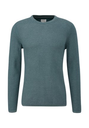 QS Strickpullover - türkisblau