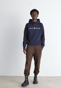 GANT Felpa con cappuccio - evening blue