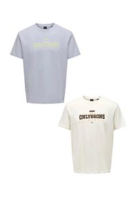 Unselected, weiß hellblau