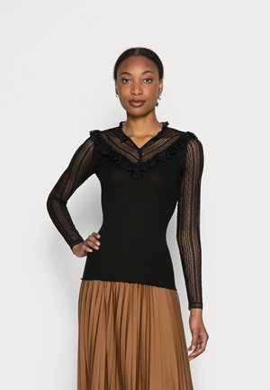 Maglietta a manica lunga - black