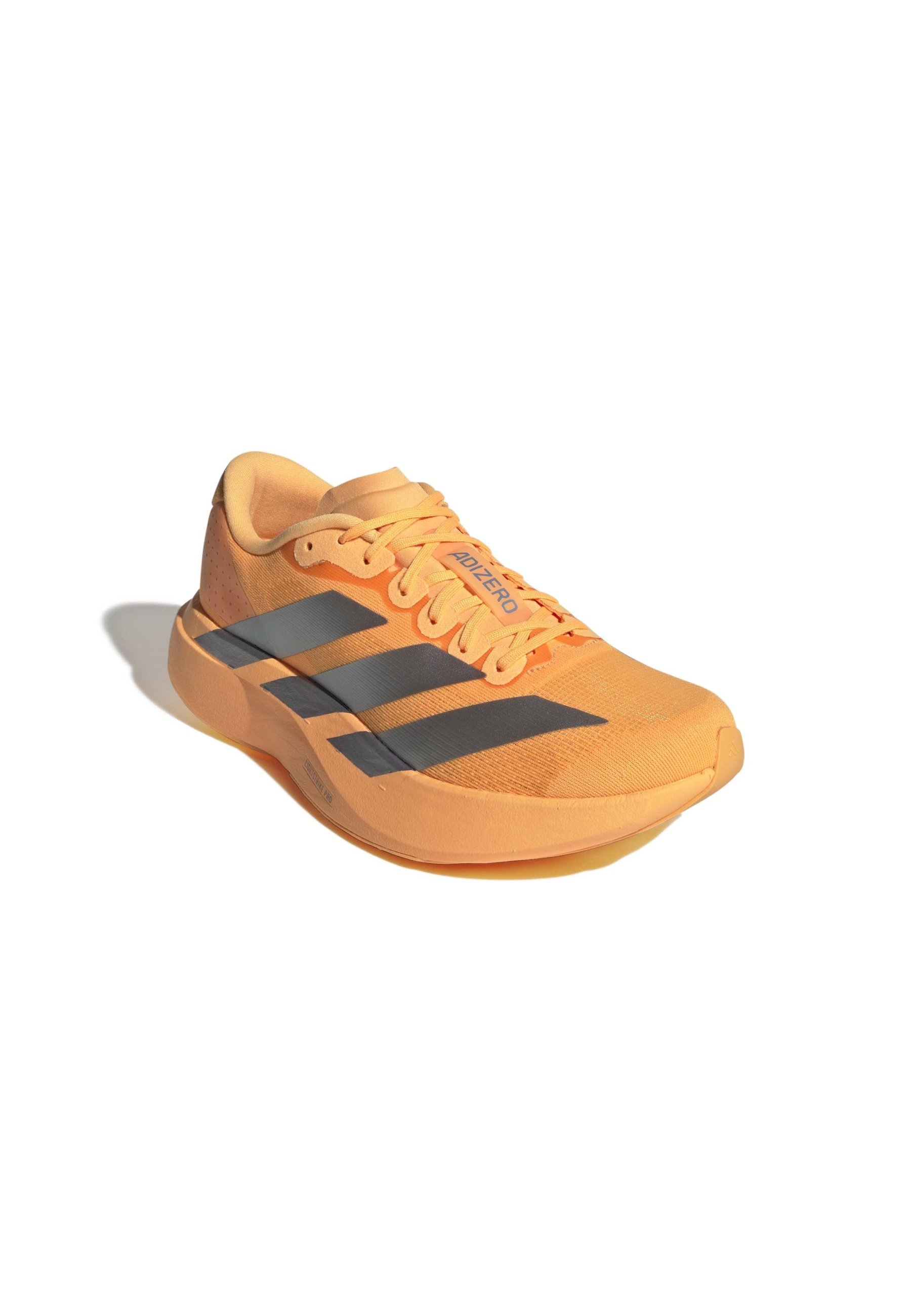 adidas Performance ADIZERO EVO SL W - Trainers - flash orange magic grey  met iron met/orange - Zalando