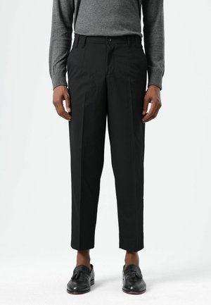 HIGH WAIST - Broek - black