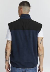 Blend BHSWEAT VEST - Strukirani kaput - dress blues