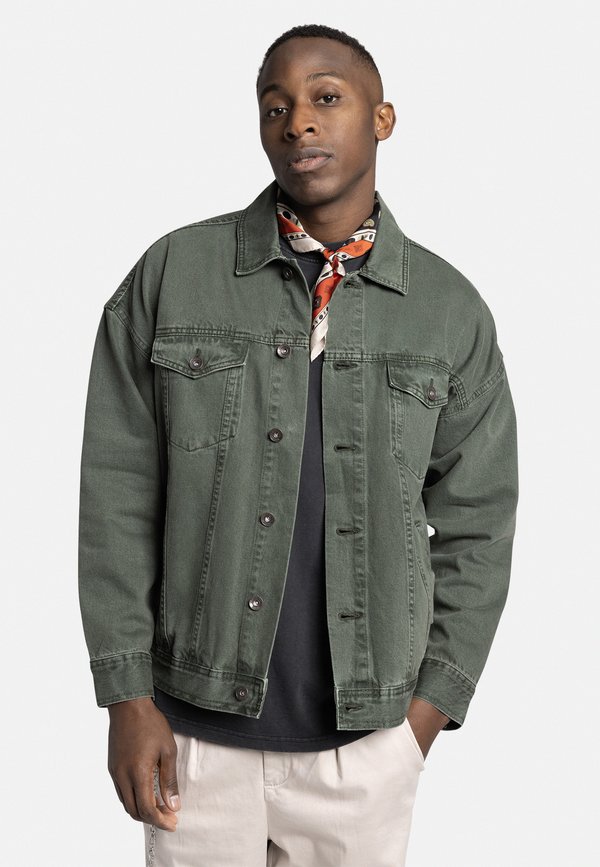 ASHTON JACKET - Denim jacket - climbing ivy