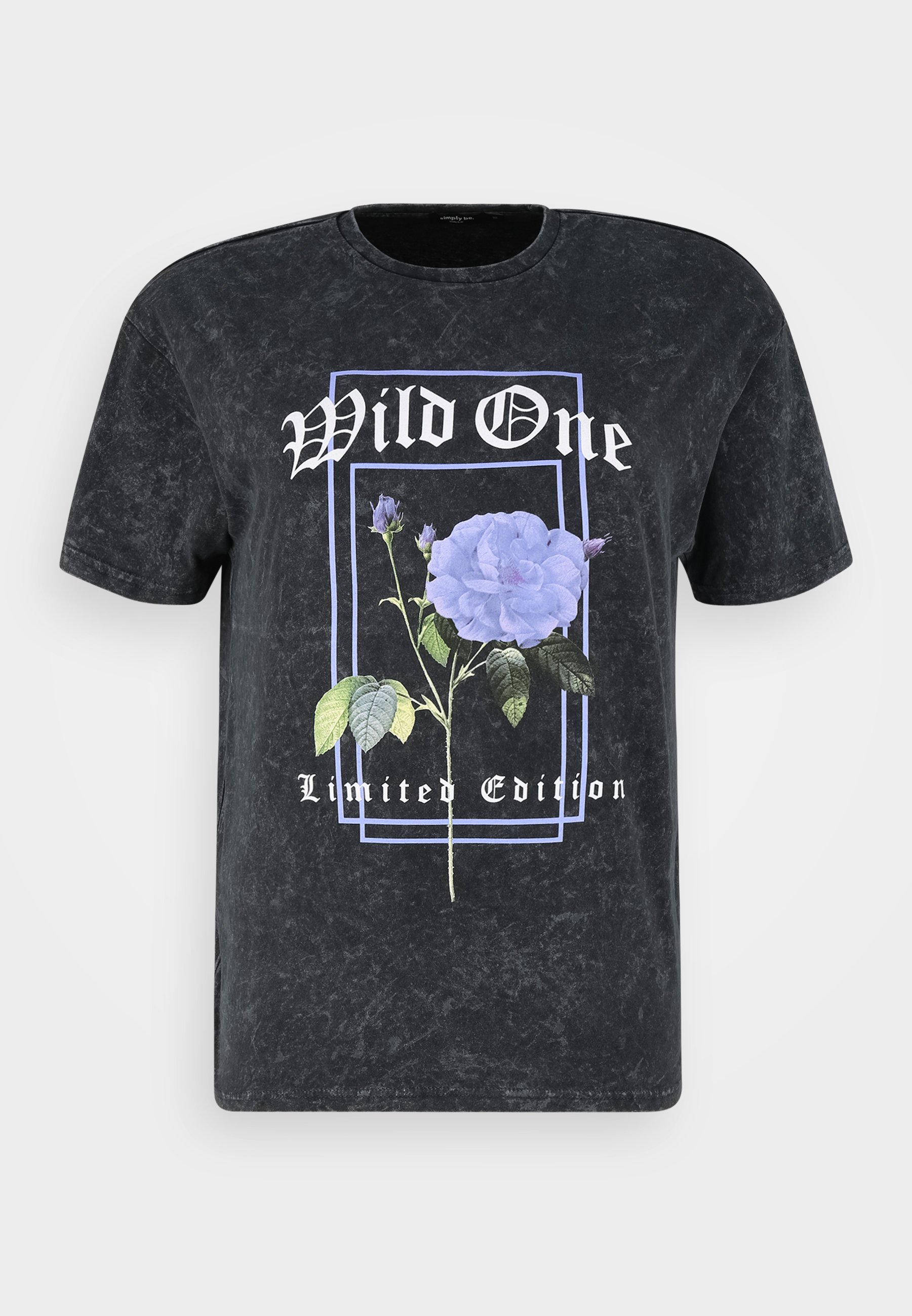Simply Be FLORAL FESTIVAL - Print T 