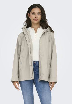 ONLY, ONLELISA SHORT RAINCOAT NOOS OTW - Impermeable - moonbeam