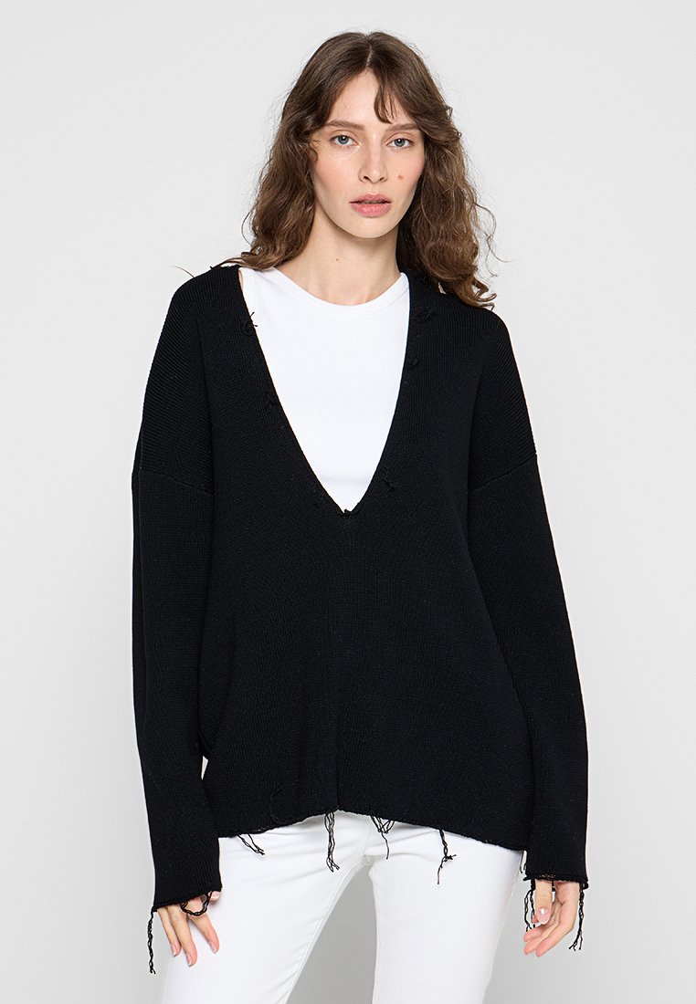 7 For All Mankind Trui zwart