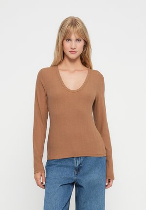 LUXE MOD  - Top s dlhým rukávom - kola nut