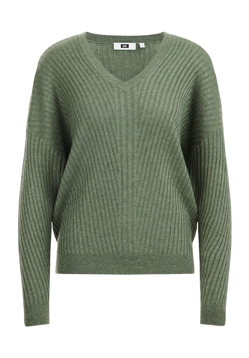 WE Fashion Trui donkergroen
