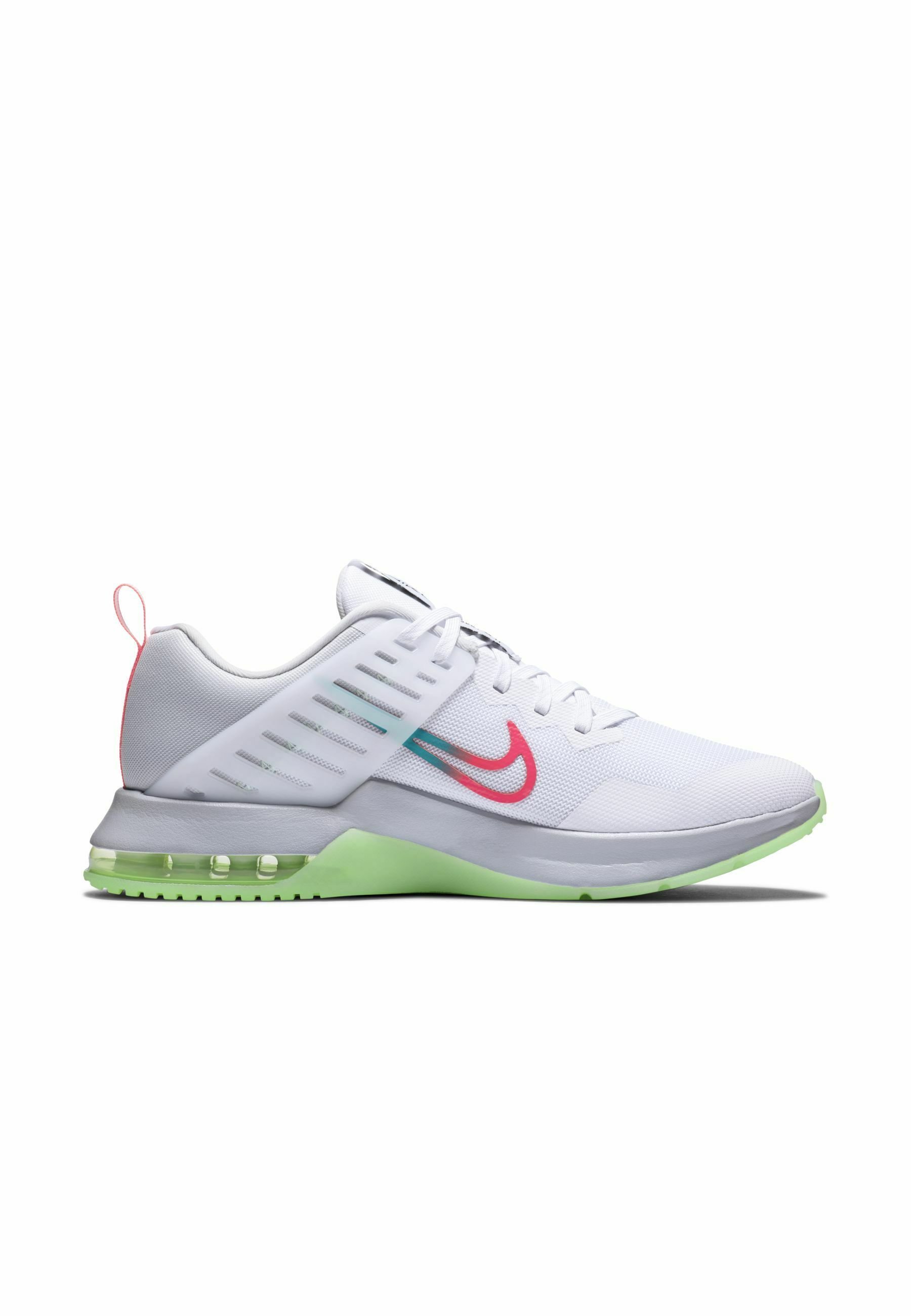 Nike Performance AIR MAX ALPHA TRAINER 3 - Training shoe - white/football  grey/oracle aqua/flash crimson/white - Zalando.de