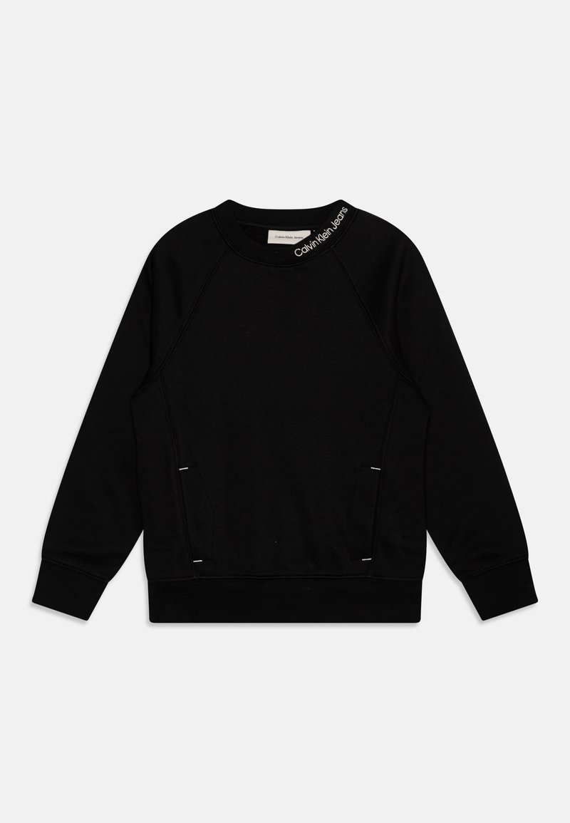 Calvin Klein Jeans CREWNECK - Felpa - black