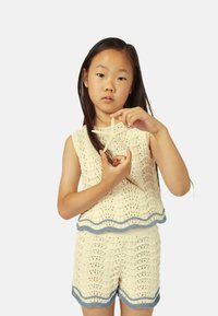 MIPOUNET PUNTO CLAUDIA - Top - ecru blue