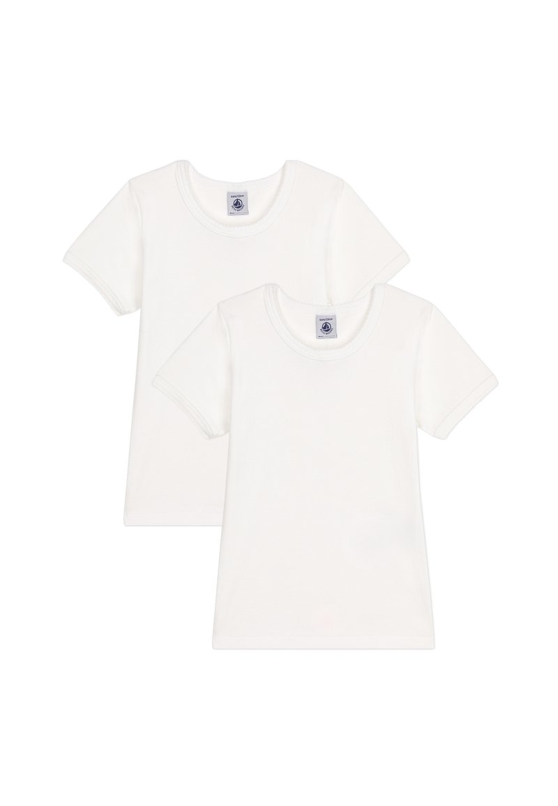 Marks & Spencer 3 PACK STRIPED - T-shirt à manches longues - blue mix/bleu chiné