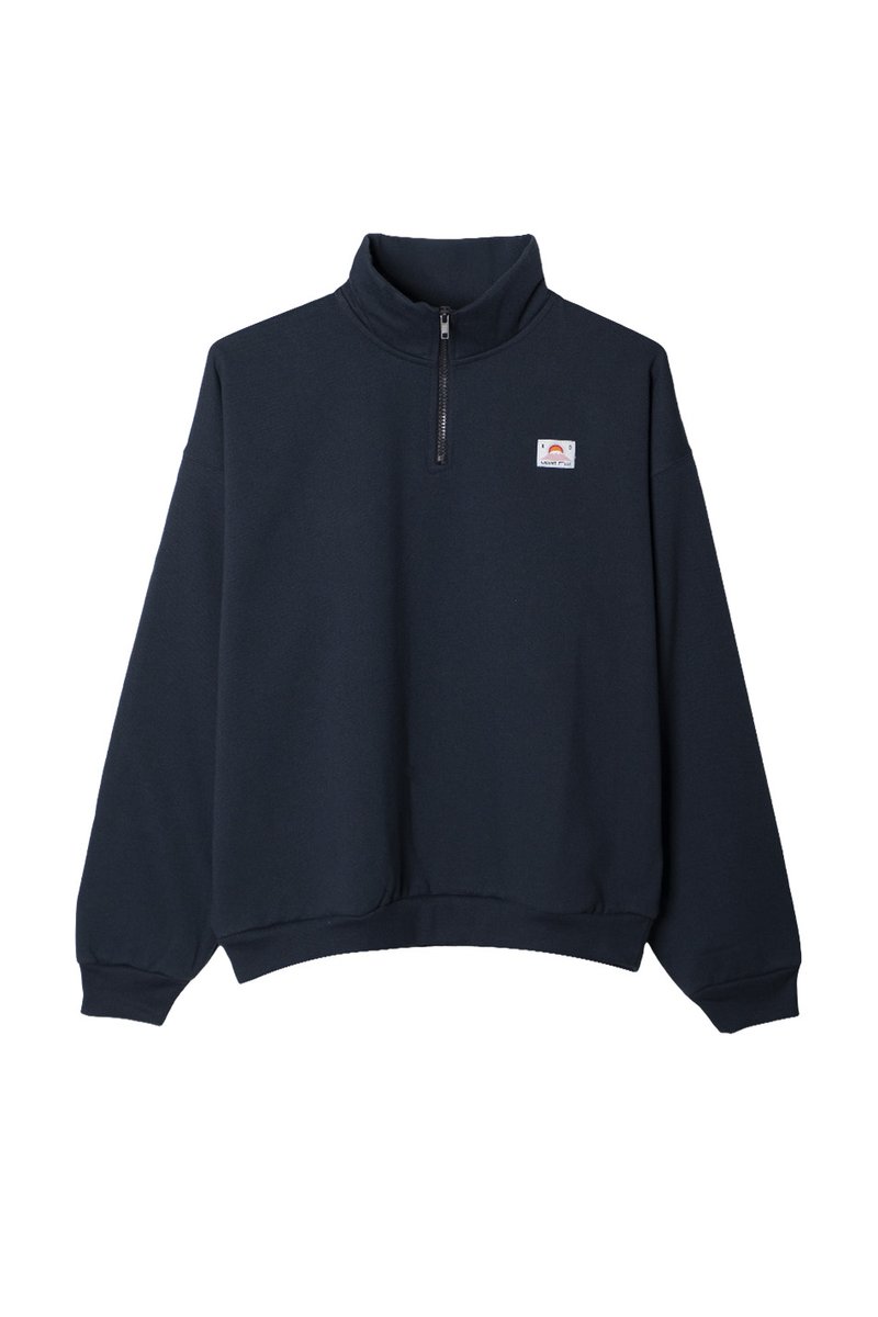 Kaotiko CREW MOUNT FUJI UNISEX - Sudadera - navy