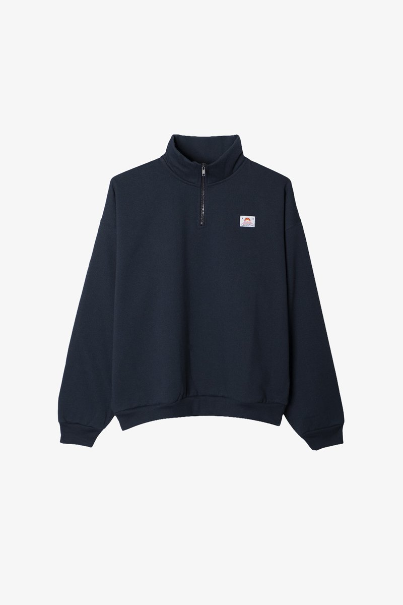 Kaotiko CREW MOUNT FUJI UNISEX - Camisola - navy