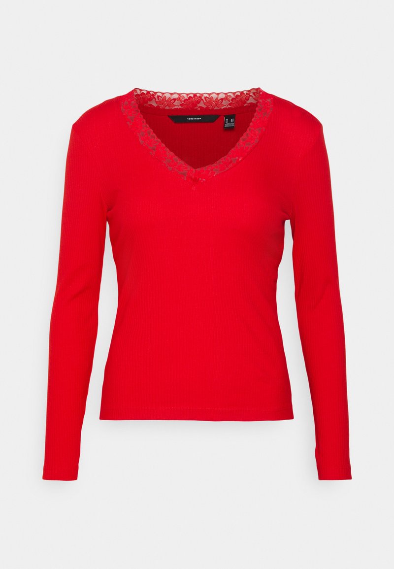 Vero Moda Petite Longsleeve blauw Vero Moda Petite Longsleeve blauw