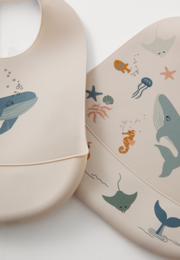 TILDA BIB UNISEX 2 PACK – Lätzchen – sandy