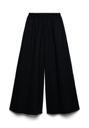 Calliope, PANTALONE LUNGO TINTA UNITA - Stoffhose - ultrablack