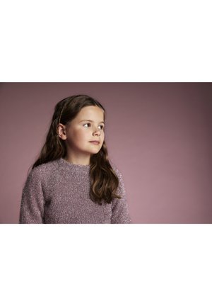 Creamie GLITTER - Strickpullover - crushed berry