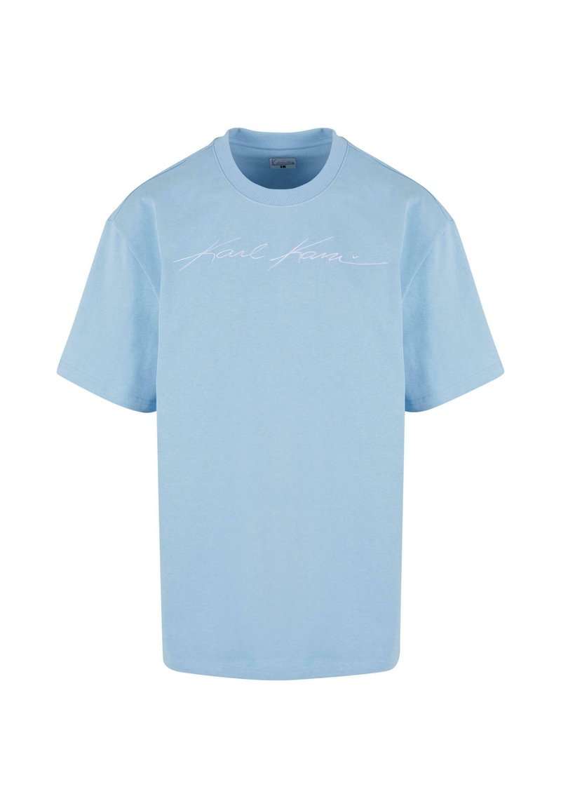 Karl Kani T-shirt print lichtblauw
