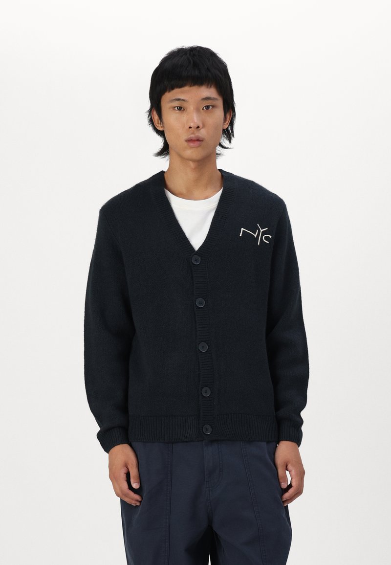 Only & Sons ONSEMILIO - Casaco de malha - dark navy