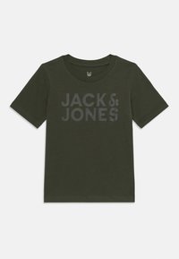 Jack & Jones Junior JJECORP LOGO TEE O NECK - Marškinėliai su spaudiniu - stormy weather