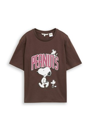 TOM TAILOR DENIM, PEANUTS, brązowy