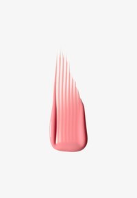 Roze vloeistofmonster met een glanzende afwerking, met een gladde textuur en licht verhoogde lijnen die zijn ontstaan door de aanbrengmethode.