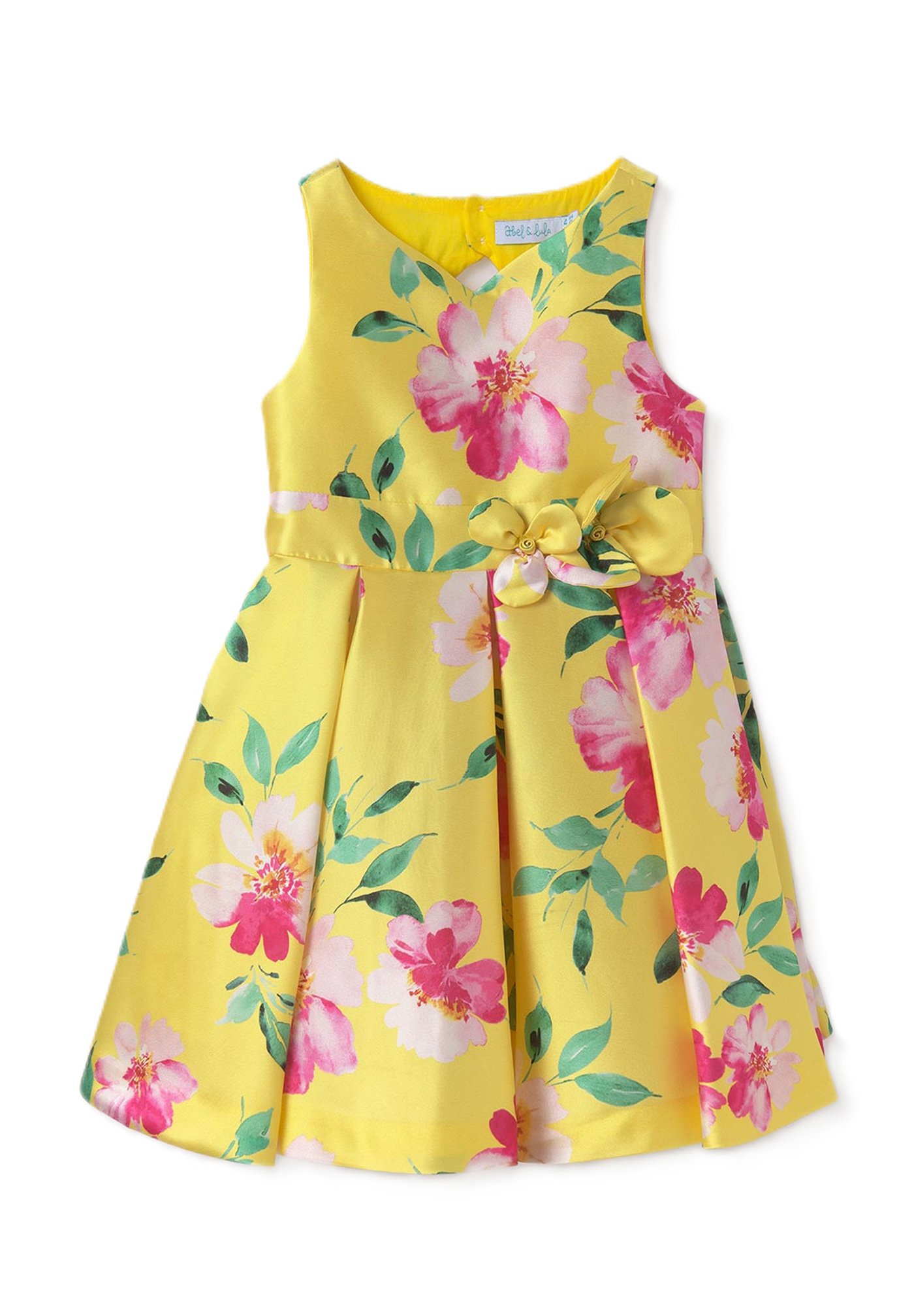 Abel Vestito Floreale Giallo Abel Lula Vestito Casual Giallo