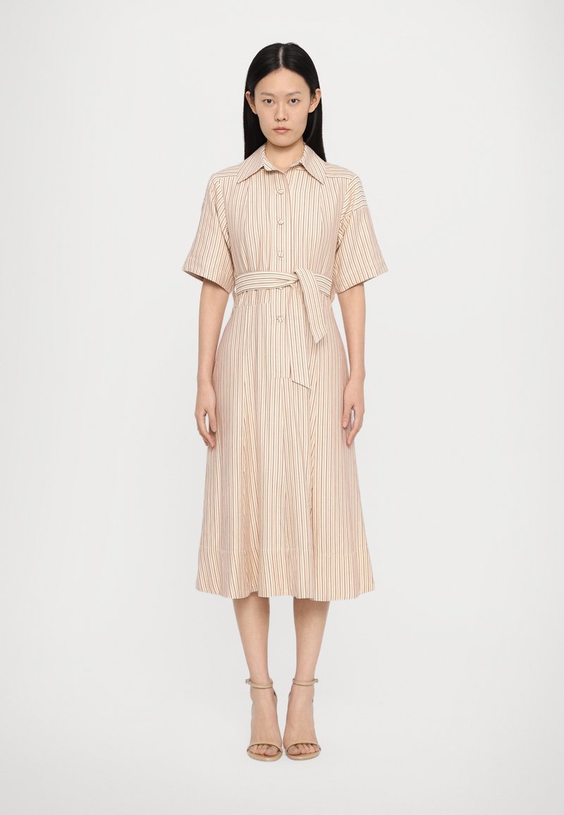 Faithfull the brand - SEON MIDI DRESS - Hverdagskjole - garnet/blush, Forstør