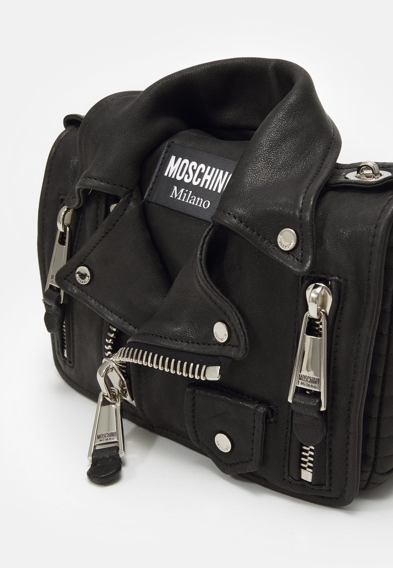 MOSCHINO BIKER BAG Umhängetasche nero/schwarz Zalando