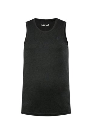 Men Plus, MEN+ TANKTOP, BASIC, RUNDHALS, BIS 8 XL - Top - black