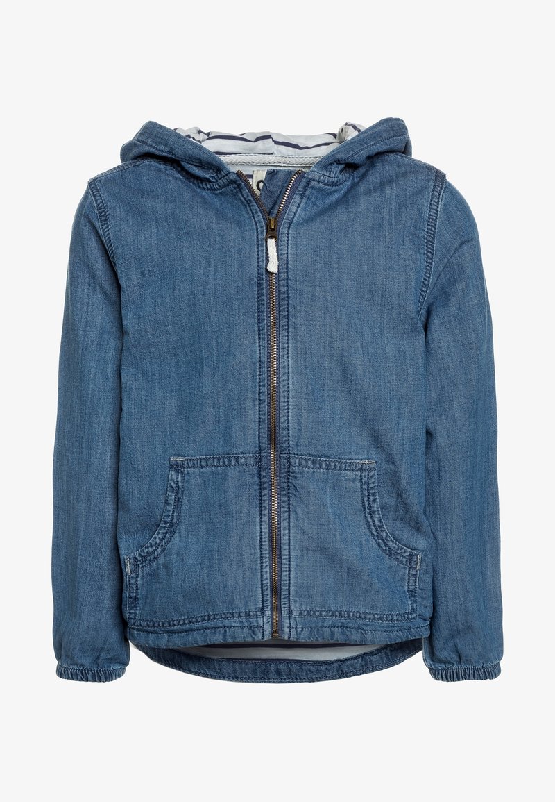 OshKosh LIGHTWEIGHT HOODED - Jeansjacke - blue denim