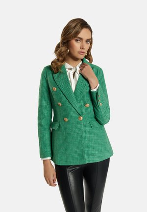 faina, Blazer - smaragdgrün