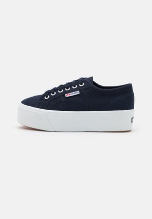 PLATFORM - Sneakers - navy/white