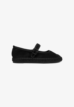 Roxy, ROXY ESPADRILLES WOMEN'S BLACK 5907964109556 - Bailarinas con hebilla - black