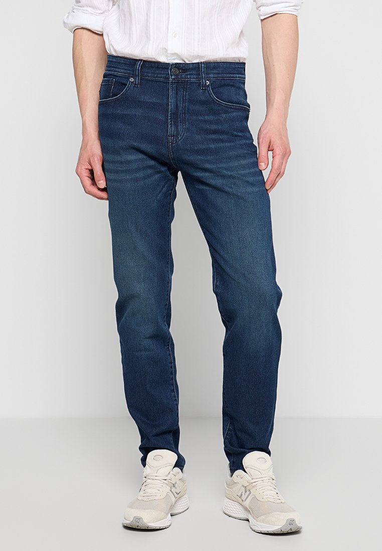 Boss Straight leg jeans donkerblauw