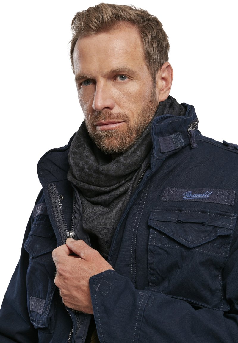 Herren Trenchcoats | Brandit GIANT Parka navy/dunkelblau - RV18952 Herren Trenchcoats | Brandit GIANT Parka navy/dunkelblau - RV18952