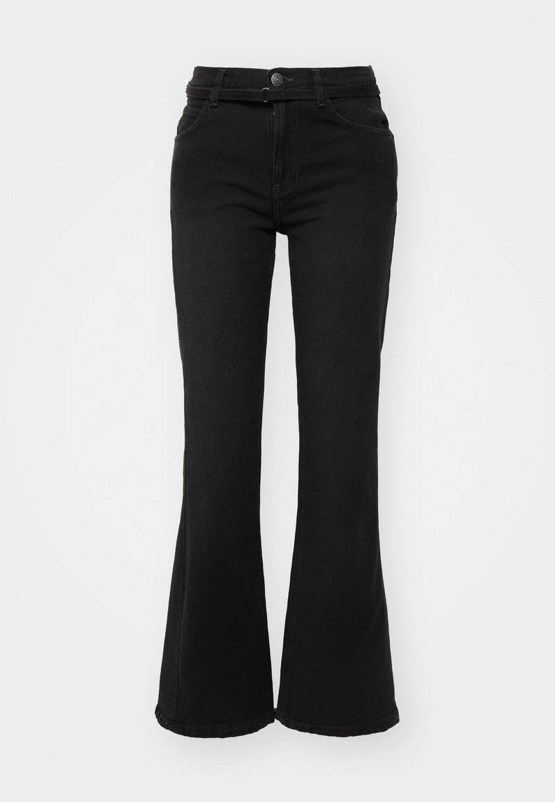 Free People Straight leg jeans zwart