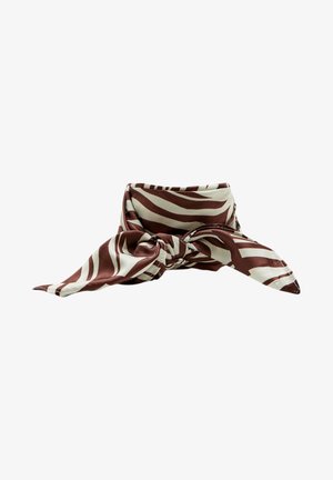 Headscarf - mottled brown