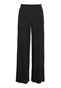 PASA WIDE - Pantalon classique - black