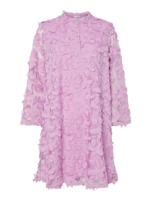 YAS YASKARLY SHORT DRESS - Shirt dress - pink lavender
