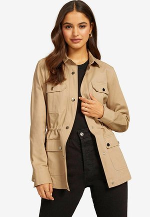 UTILITY POCKET REGULAR FIT - Letná bunda - stone