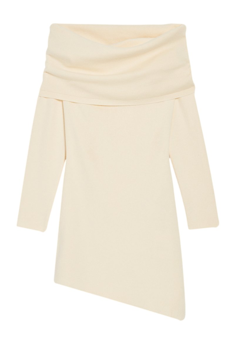 CLAUDIE PIERLOT Gebreide jurk beige