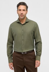 Eterna LINEN SHIRT - MODERN FIT - Overhemd - khaki
