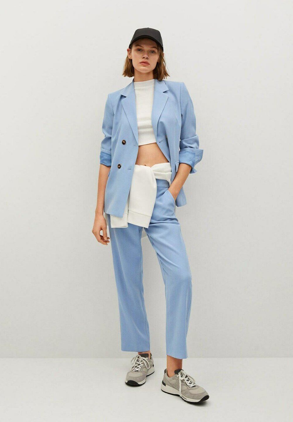 Mango TEMPO - Blazer - bleu ciel/azul claro - Zalando.es