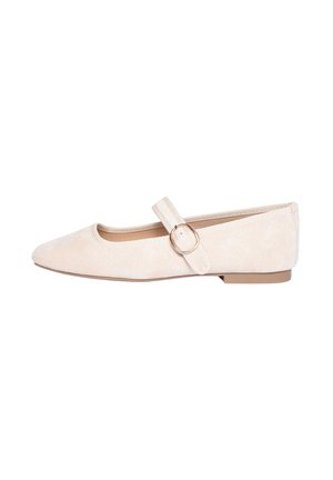 Ballerine con cinturino - beige