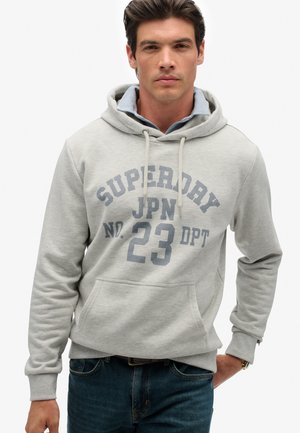 ATHLETIC ESSENTIALS - Hættetrøje - cadet grey marl