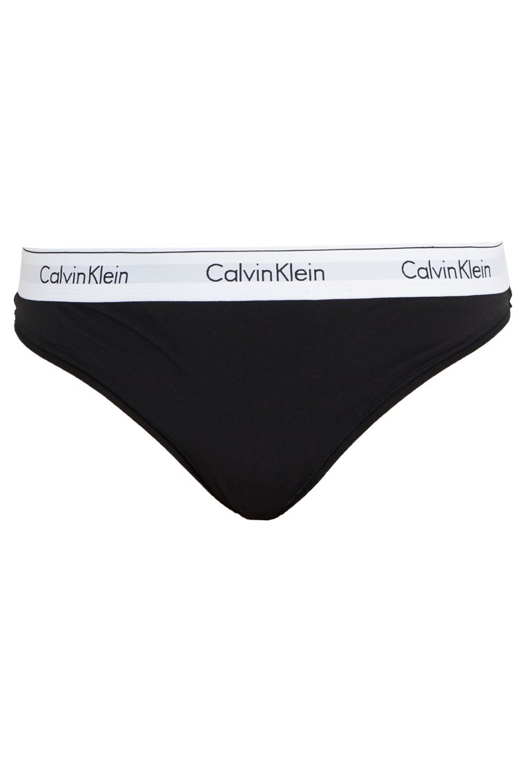 Coöperatie Amerika Bladeren verzamelen Calvin Klein Underwear String - black/zwart - Zalando.nl