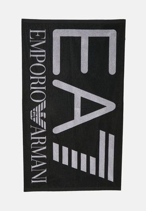 WATER SPORTS VISIBILITY TOWEL  - Beach towel - nero/white